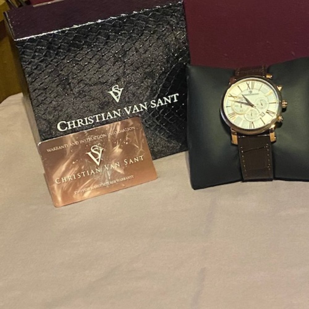 Christian Van Sant Quartz Watch